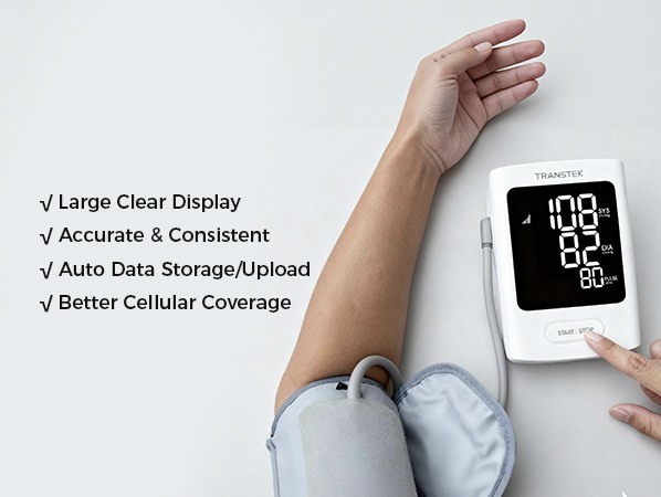 TeleRPM Blood Pressure Monitor TeleRPM Blood Pressure Monitor